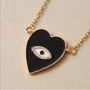Nazar 🧿 Heart ❤️ Shaped Necklace Brand New